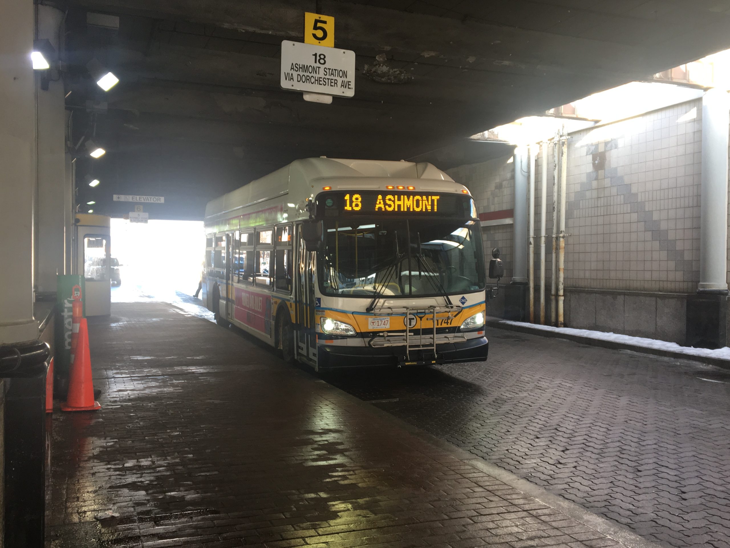 MBTA_route_18_bus_at_Dudley_station_March_2019-scaled